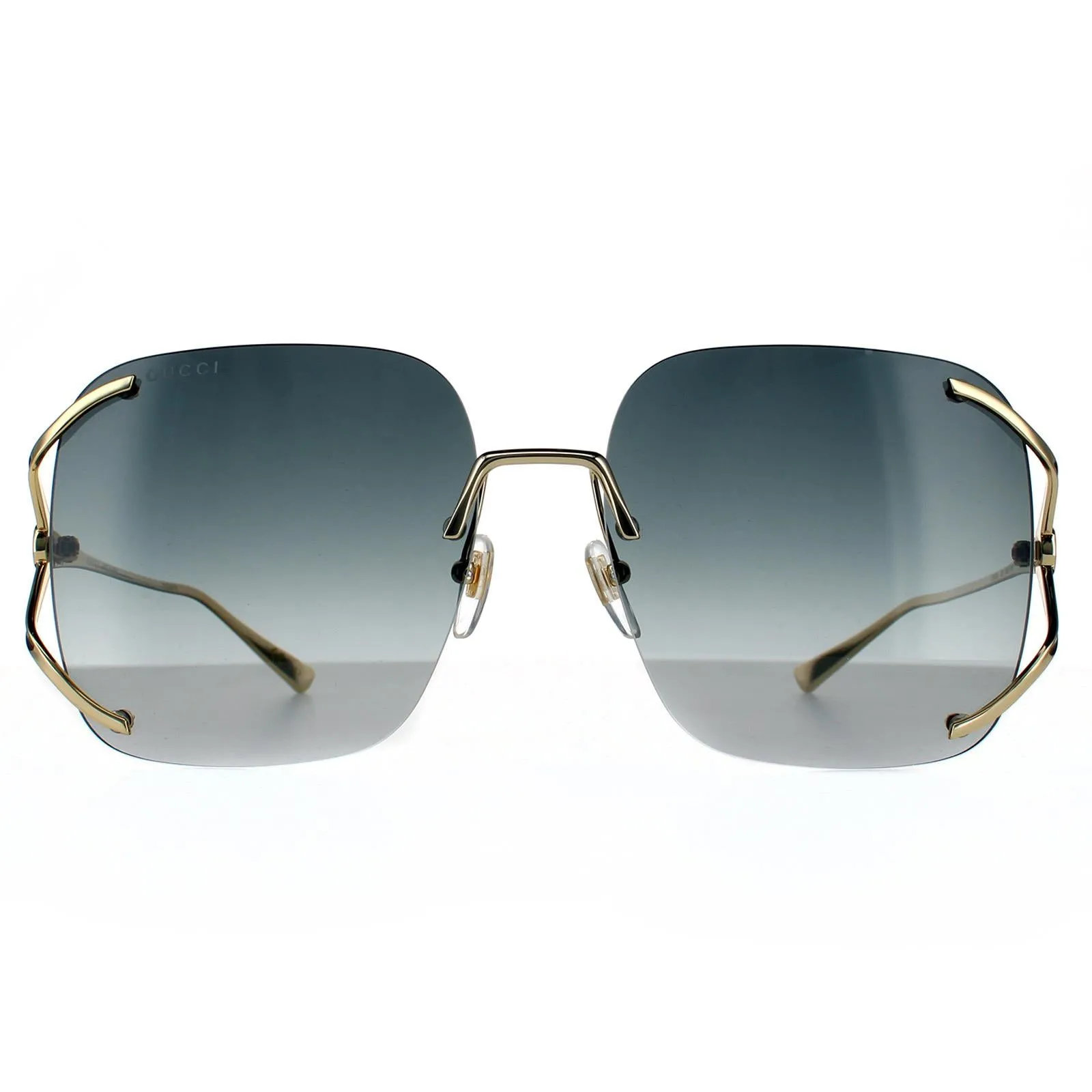Gucci Sunglasses GG0646S 001 Gold  Grey Gradient
