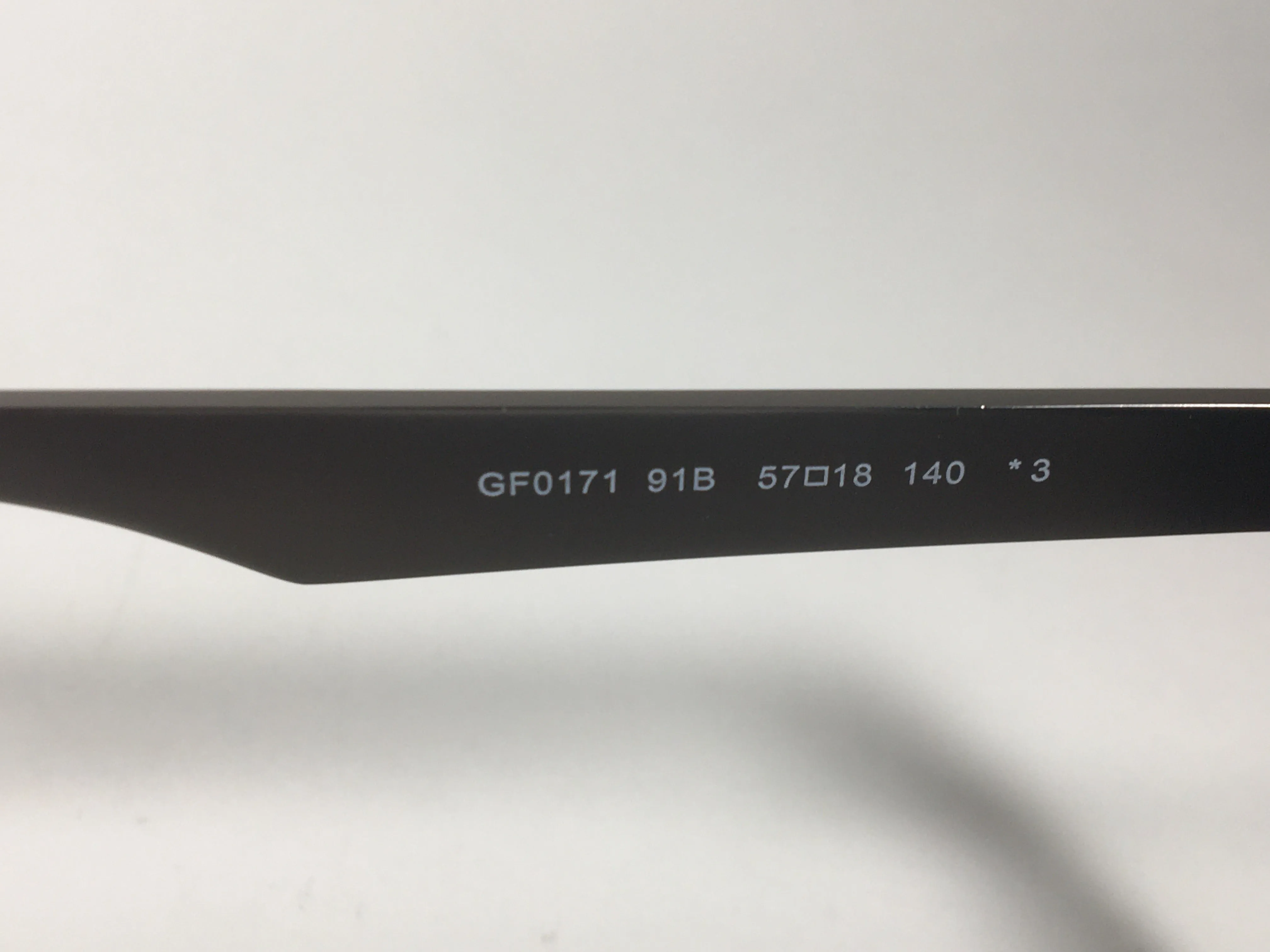 Guess Rectangular Sunglasses Gunmetal Dark Navy Blue Frame Smoke Gray Gradient Lens GF0171 91B
