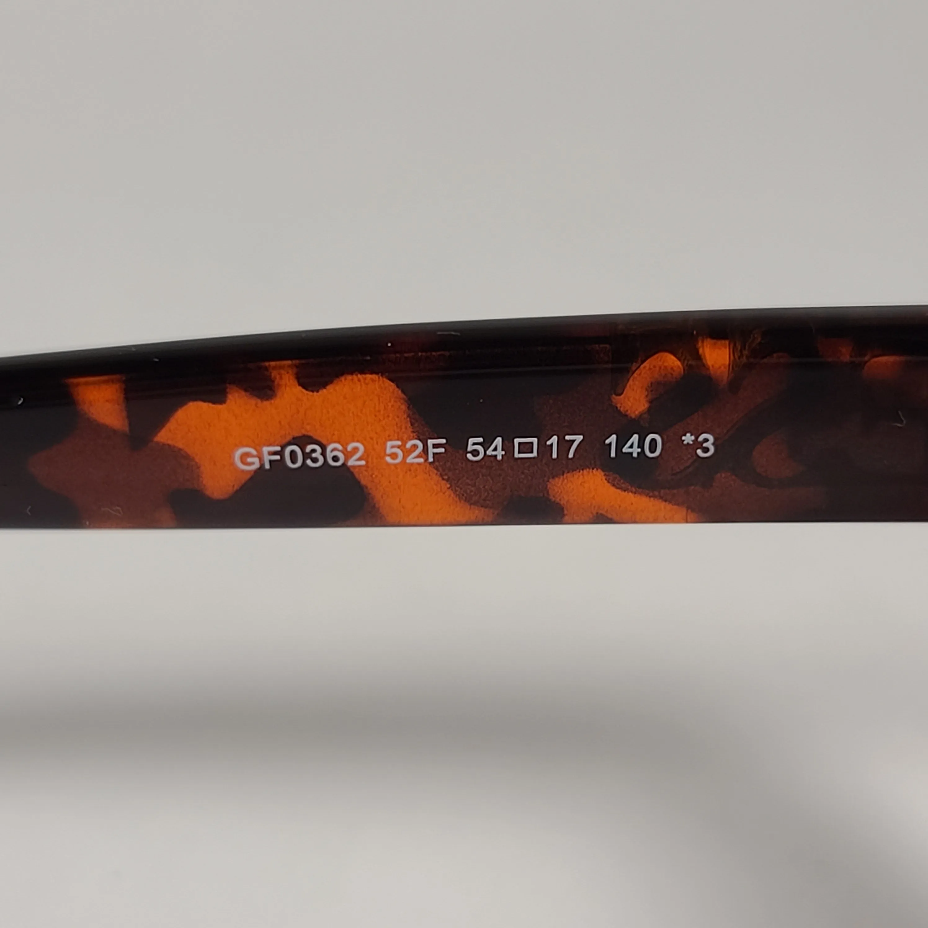 Guess Soft Round Sunglasses Brown Tortoise Frame Brown Gradient Lens GF0362 52F