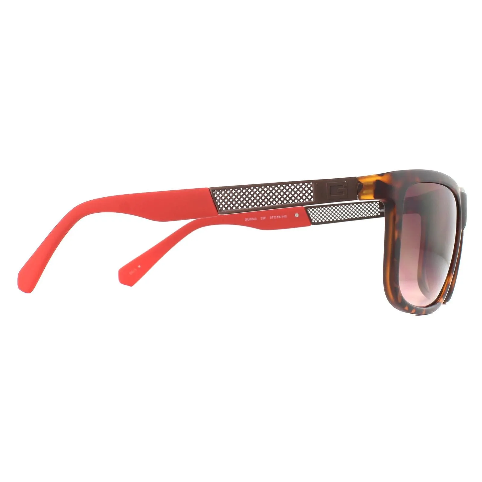 Guess Sunglasses GU6843 52F Dark Havana Brown Gradient