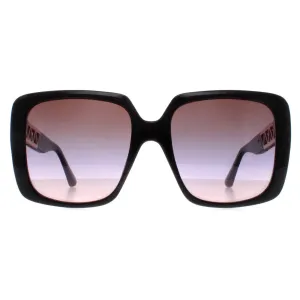 Guess Sunglasses GU7689 01T Shiny Black Bordeaux Gradient