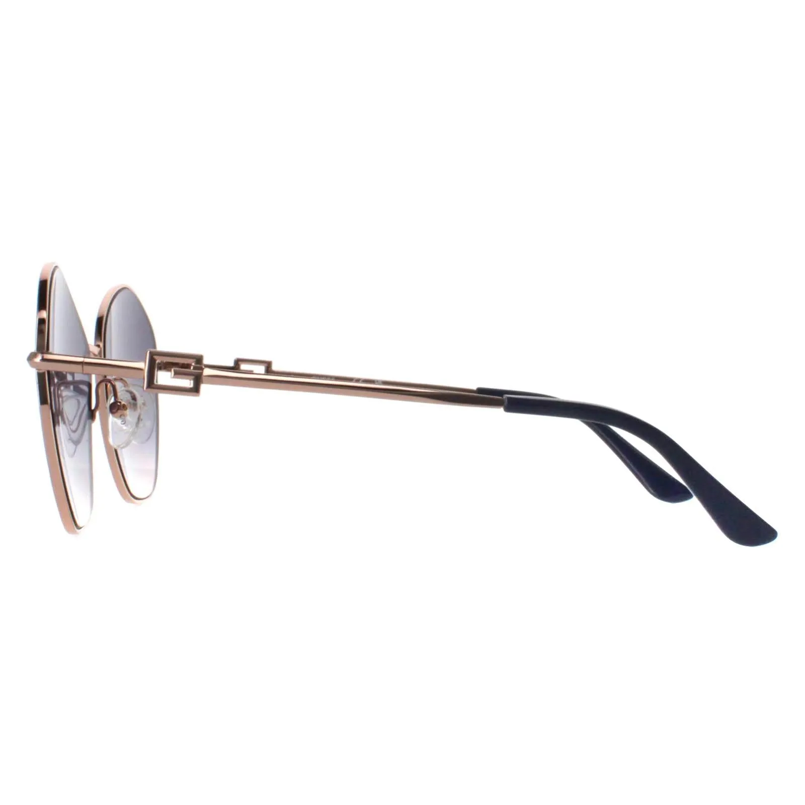 Guess Sunglasses GU7907 20B Shiny Grey Gold Smoke Gradient