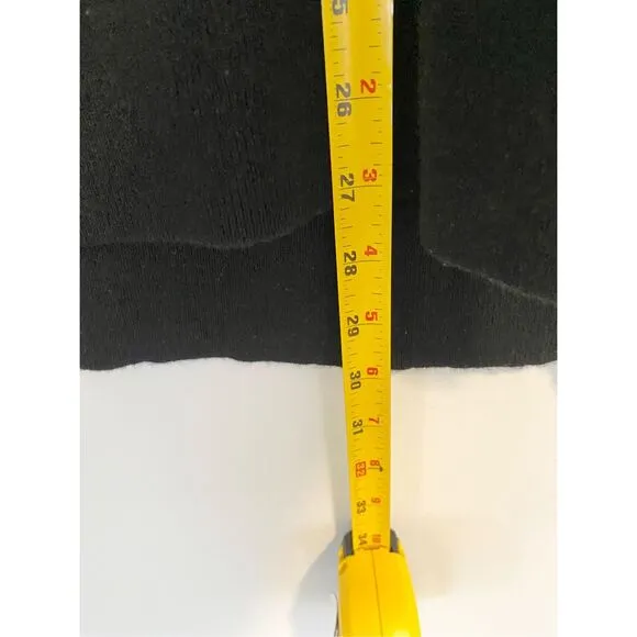 Halogen 100% Cashmere Black Sweater Sz X1