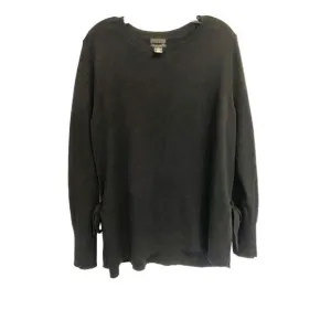 Halogen 100% Cashmere Black Sweater Sz X1