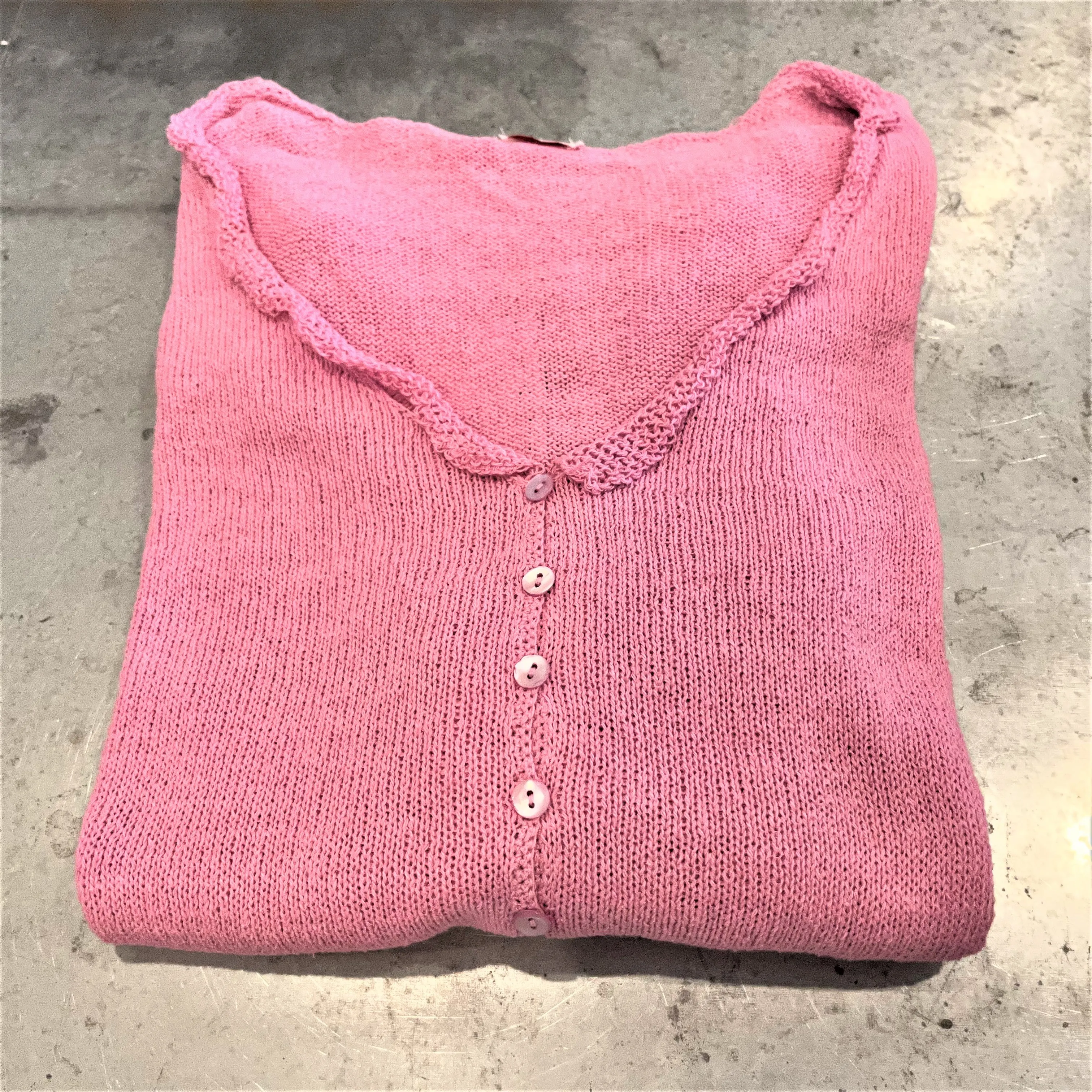 Handmade AuroKnits Button Down Sweater - Kea