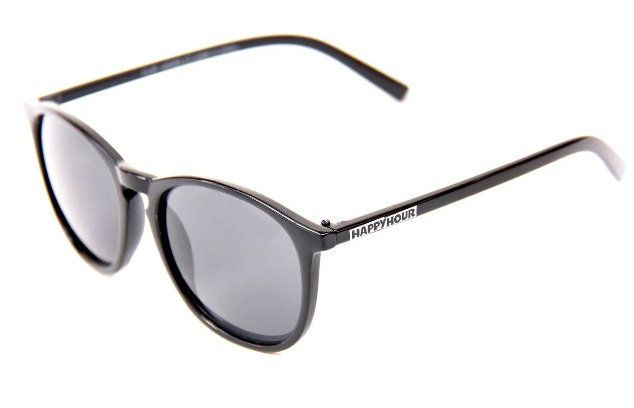 Happy Hour - Flap Jacks Sunglasses Gloss Black