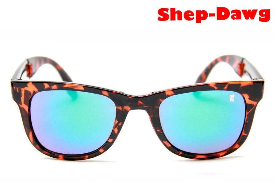 Happy Hour - Shep Dawgs Poolside Foldup Sunglasses Tortoise