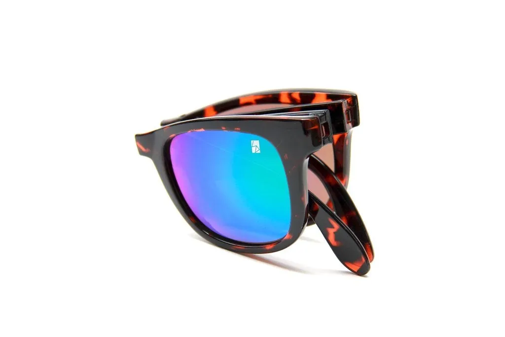 Happy Hour - Shep Dawgs Poolside Foldup Sunglasses Tortoise