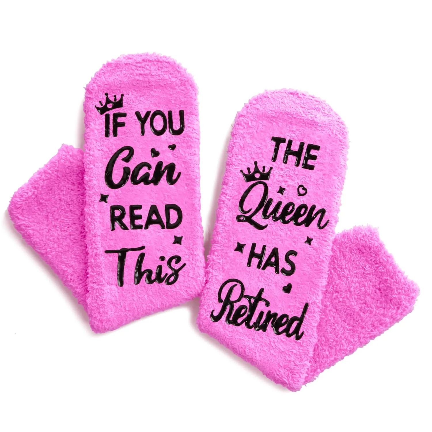 HAPPYPOP Funny Gifts Ideas Socks for Women - Retirement Gifts 2025, Retired Gifts Mom, Funny Realtor Retired Socks