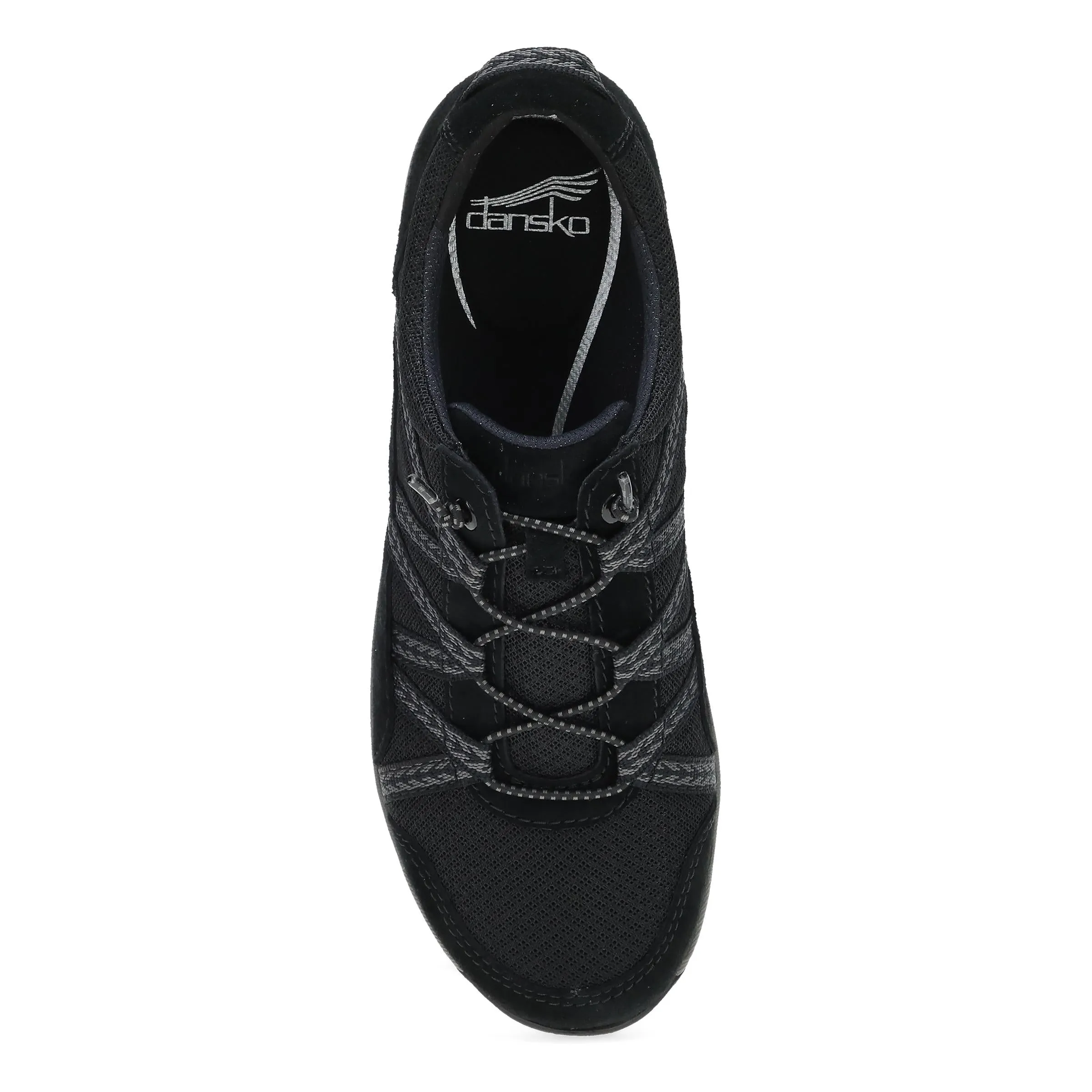 Harlyn - Black/Black Suede Sneaker - 4854-100210