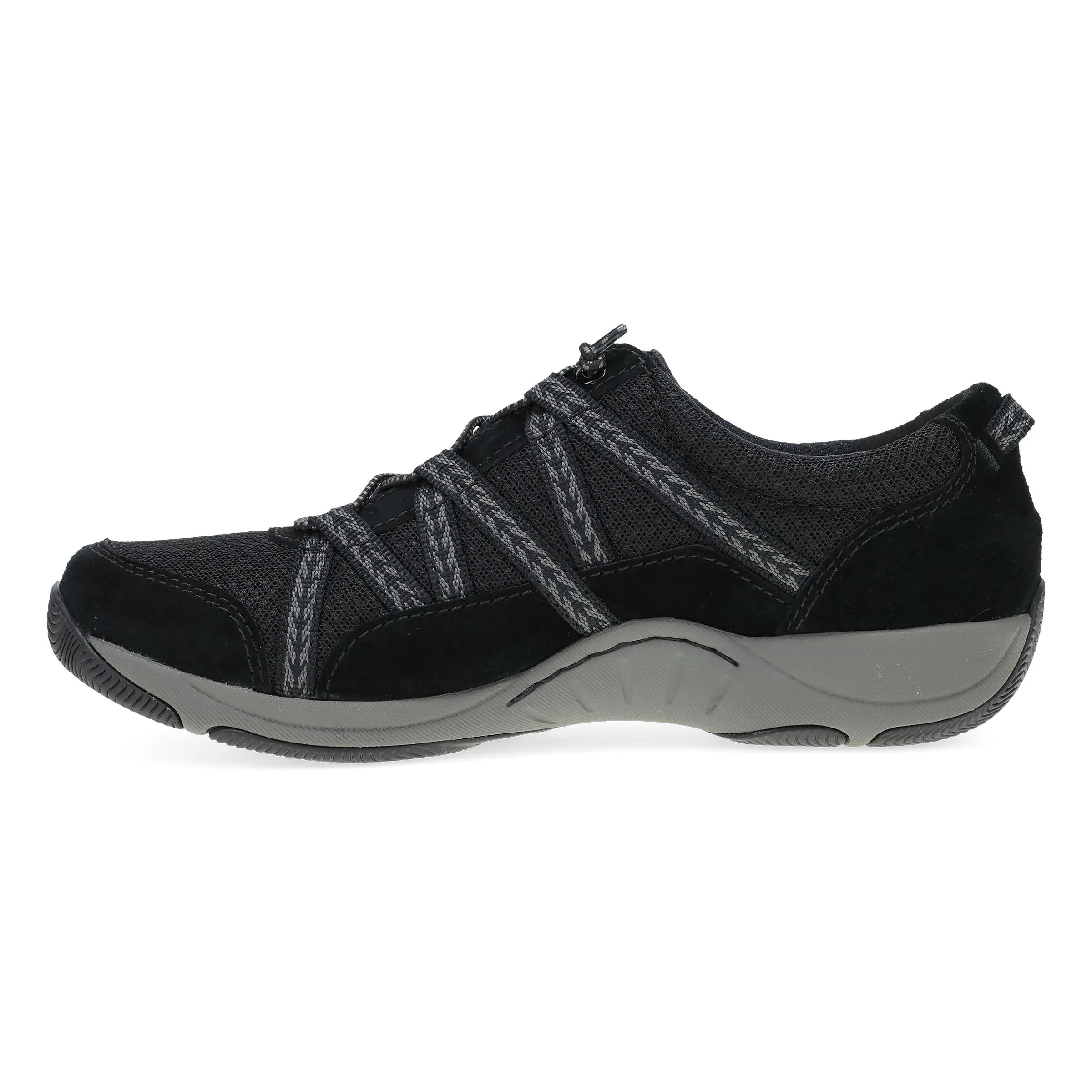 Harlyn - Black/Black Suede Sneaker - 4854-100210