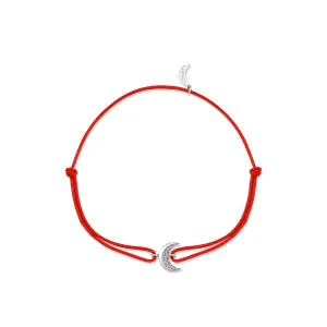 HIGH MOON RED CORD BRACELET