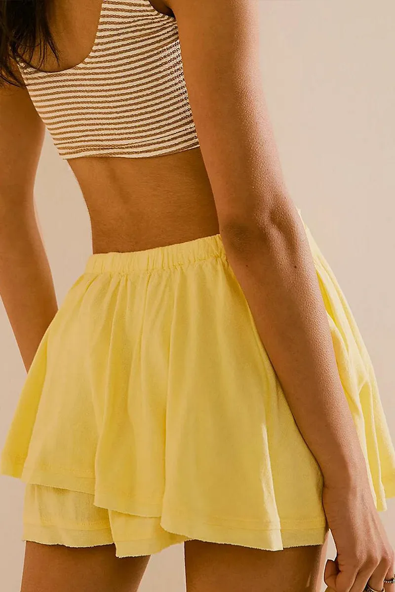 HPR1251 Flirty Flounce Mini Skirt