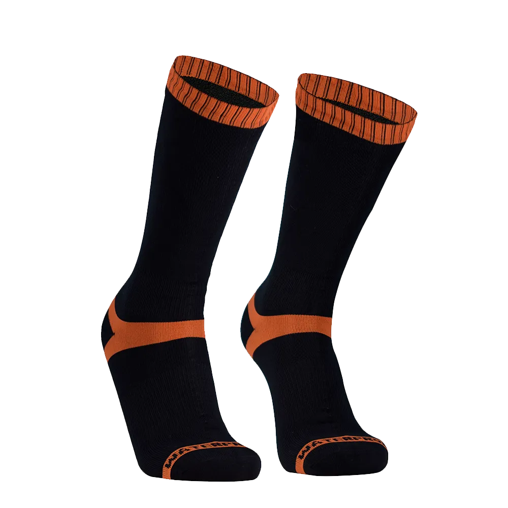 Hytherm Pro Socks - Black / Tangelo Red