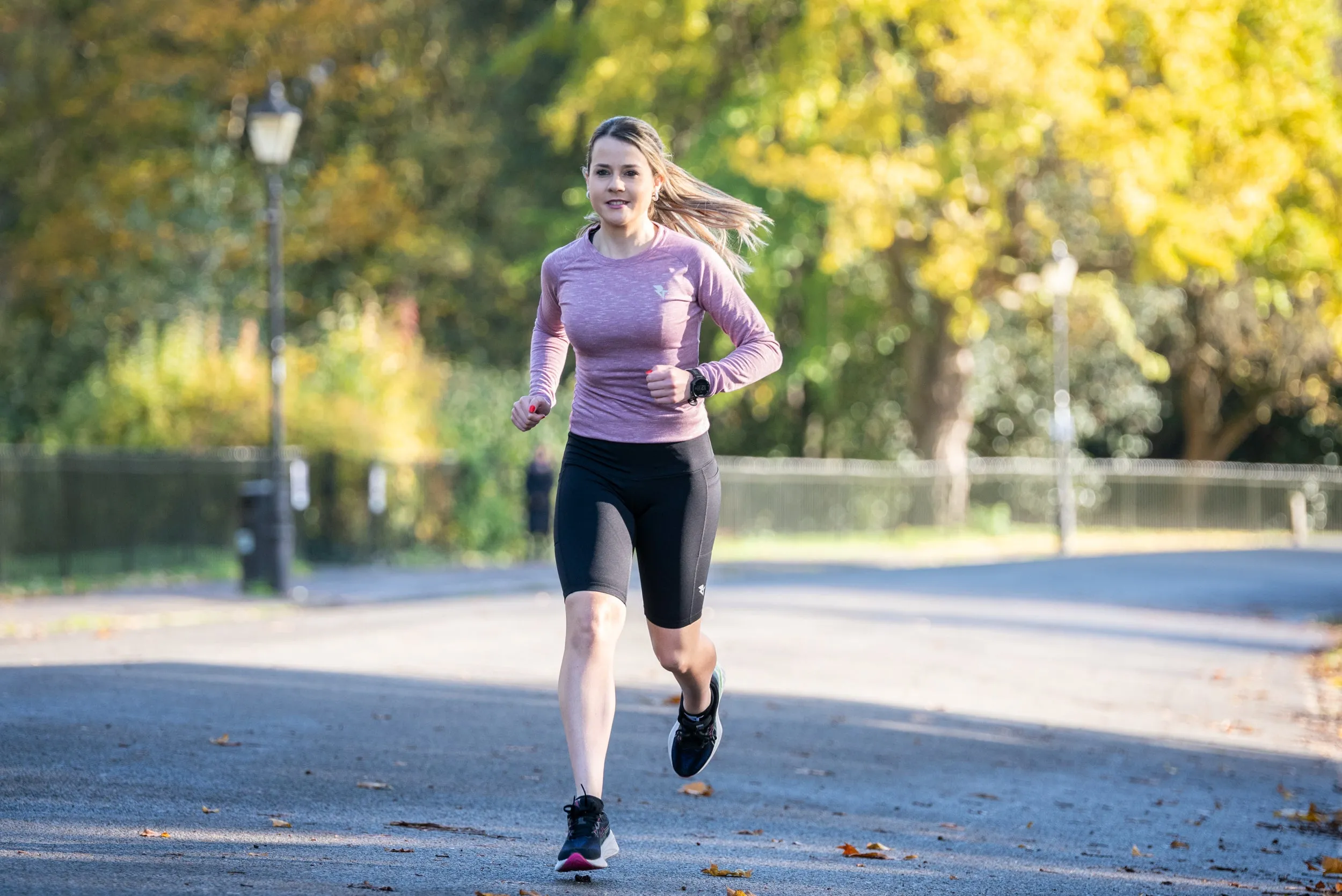IN THE ZONE - WOMEN'S LONG RUNNING SHORTS