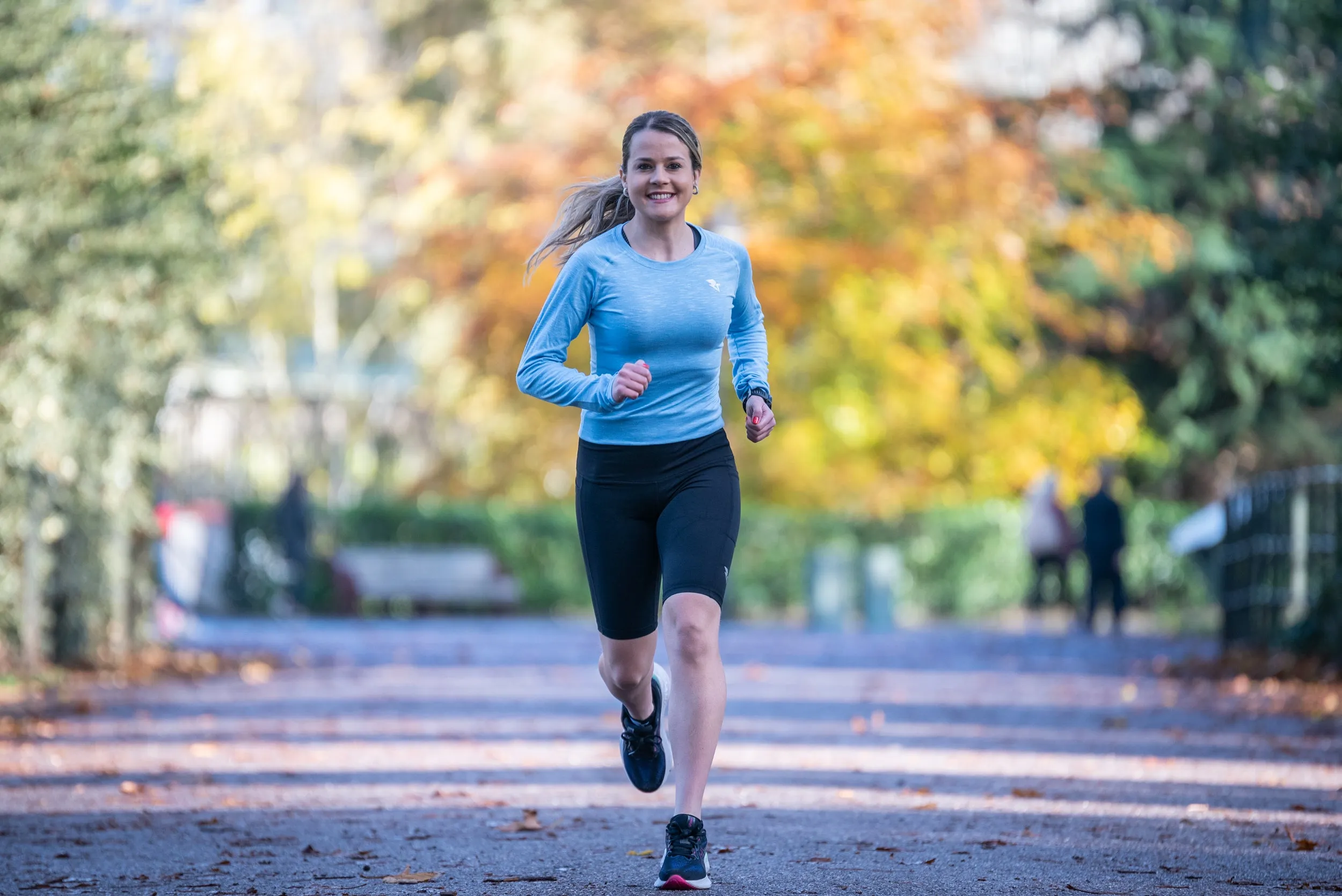 IN THE ZONE - WOMEN'S LONG RUNNING SHORTS
