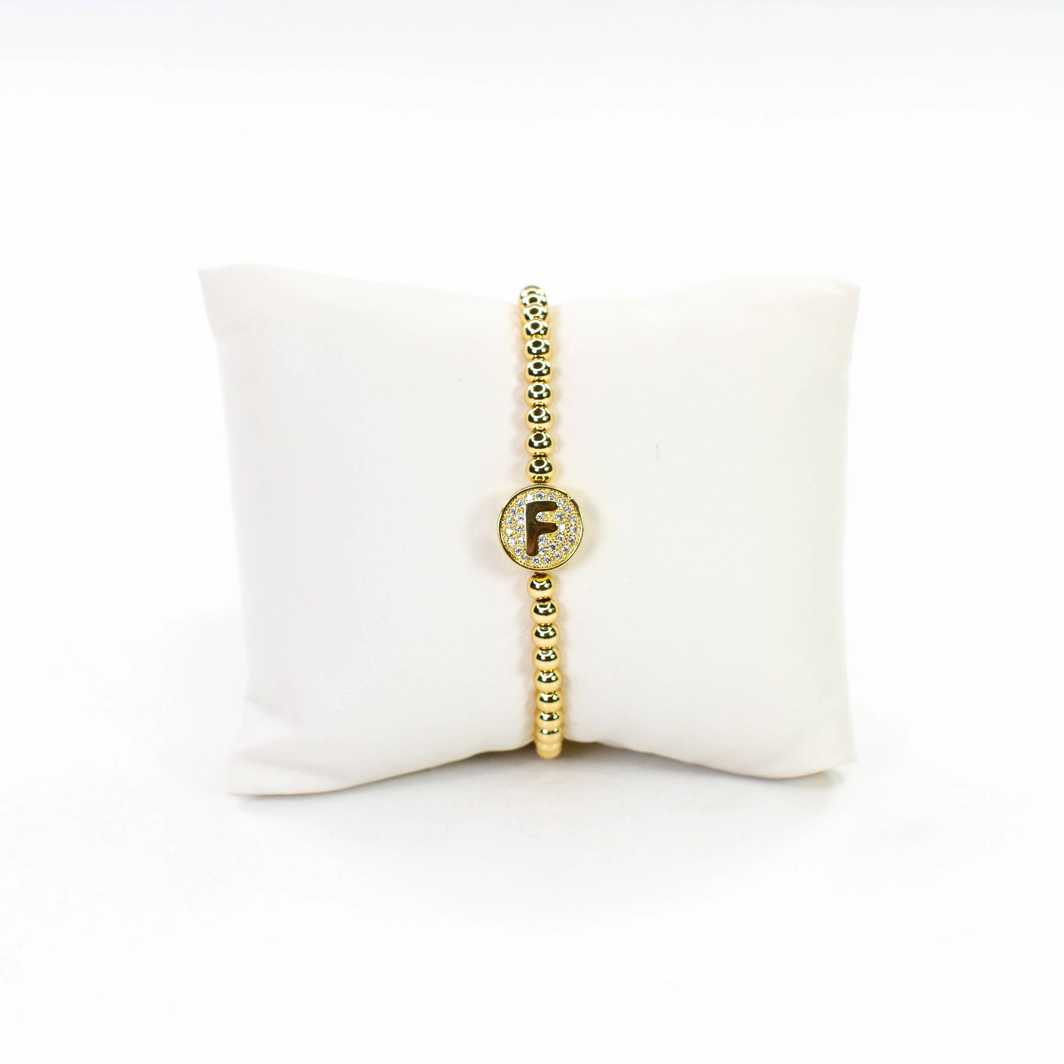 Initial Simulated Diamond Bracelet: G