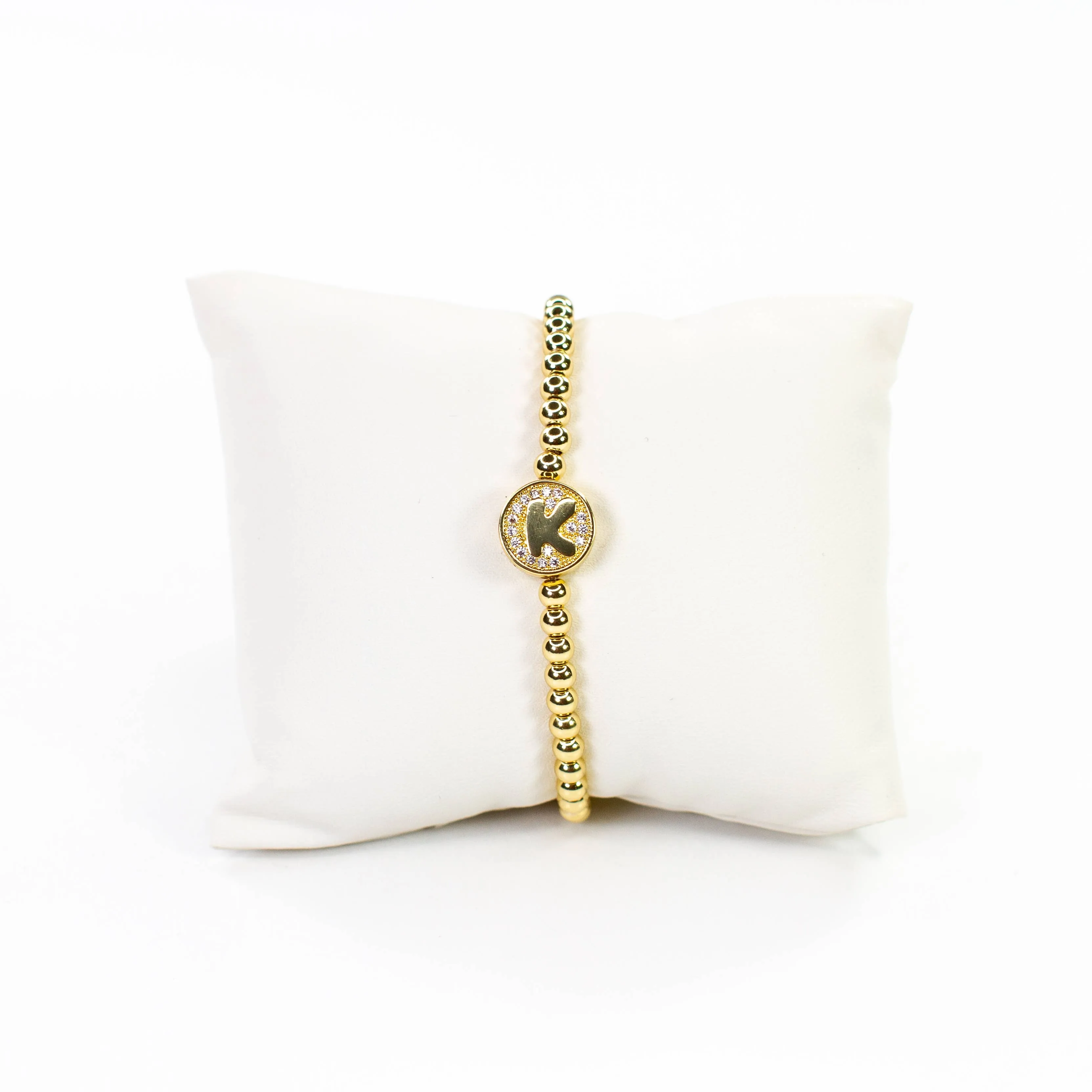 Initial Simulated Diamond Bracelet: G