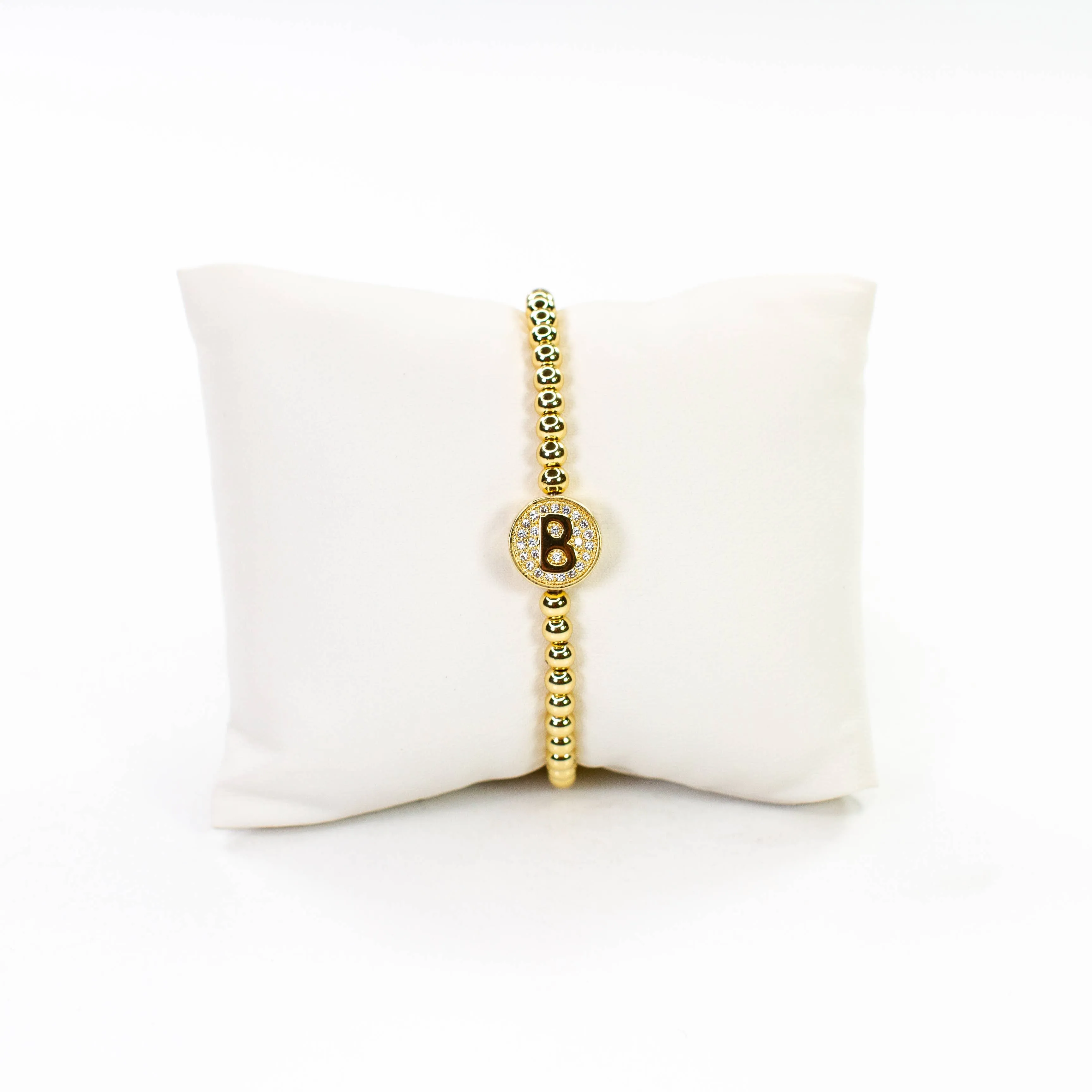 Initial Simulated Diamond Bracelet: G
