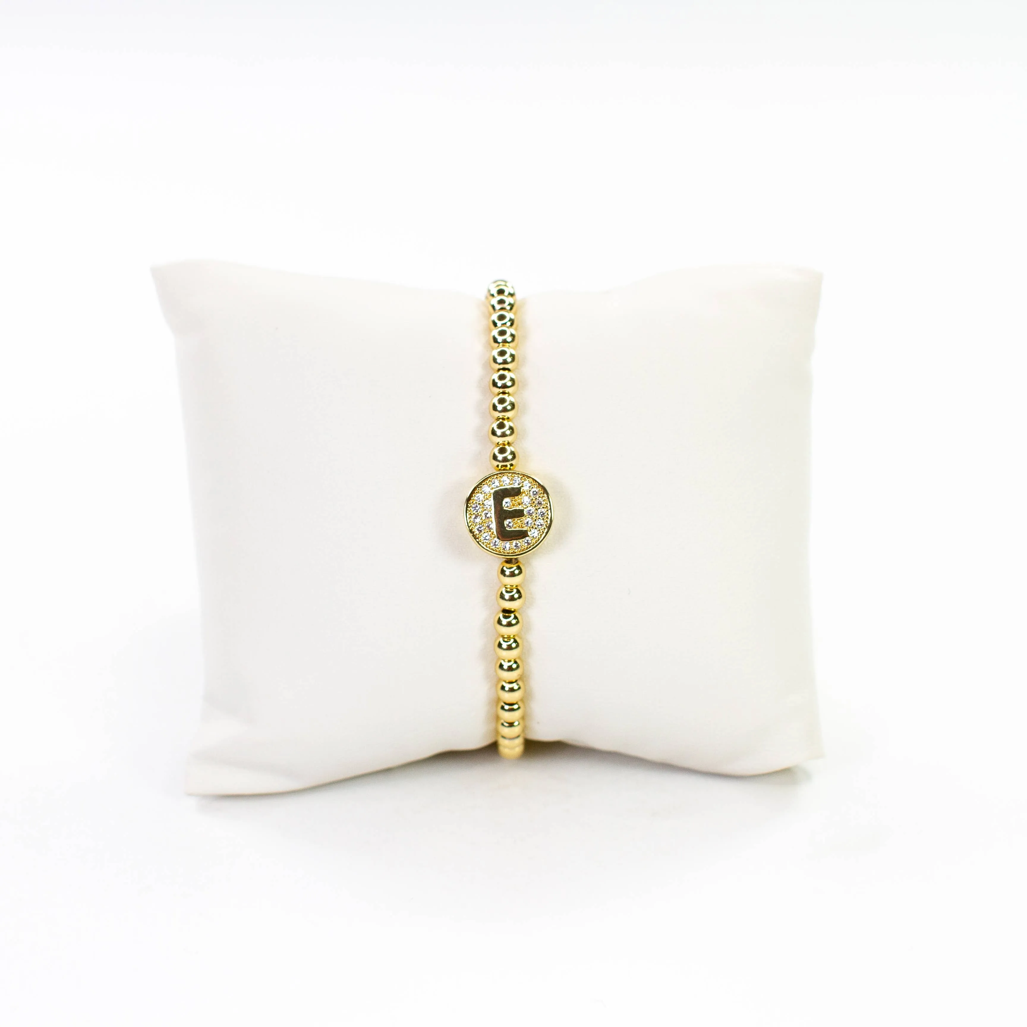 Initial Simulated Diamond Bracelet: G