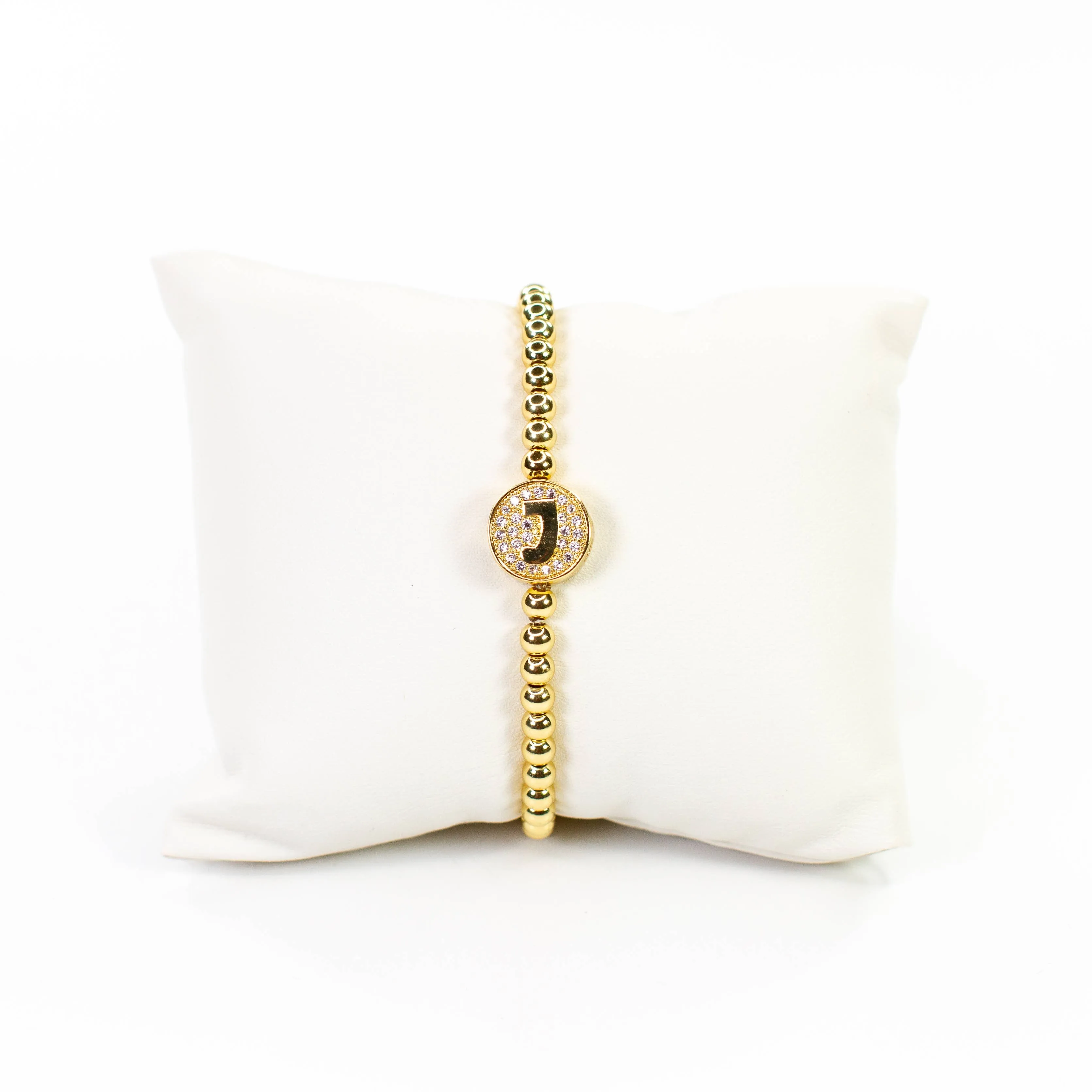 Initial Simulated Diamond Bracelet: G