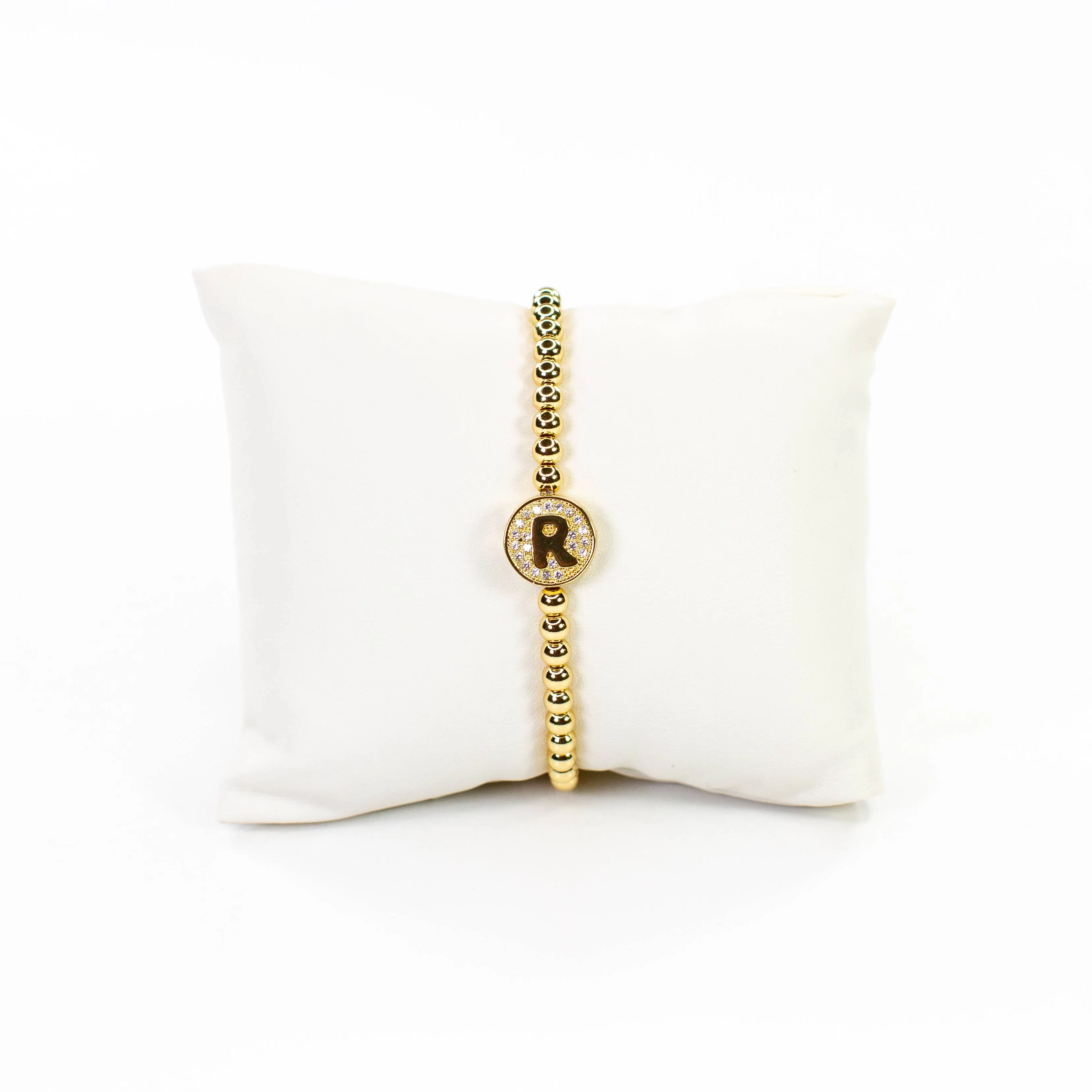 Initial Simulated Diamond Bracelet: G
