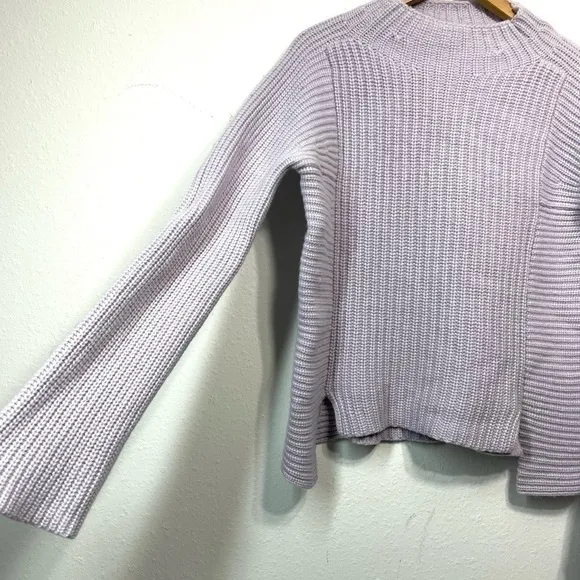 Intermix Ribbed Knit Armellyn Mock Neck M98*