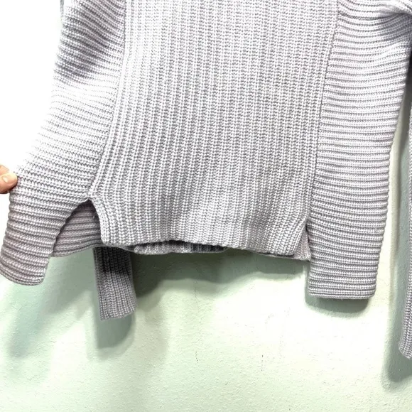 Intermix Ribbed Knit Armellyn Mock Neck M98*