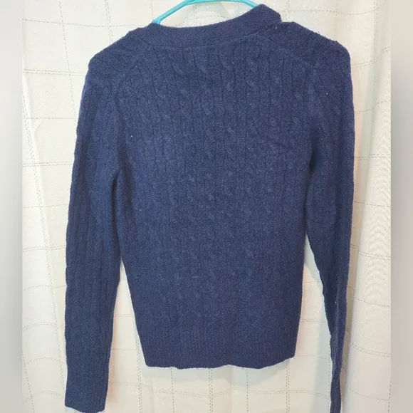 J Crew Cable-knit Cardigan Sweater