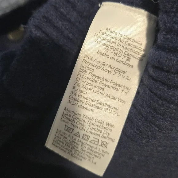 J Crew Cable-knit Cardigan Sweater