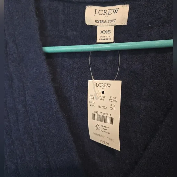 J Crew Cable-knit Cardigan Sweater