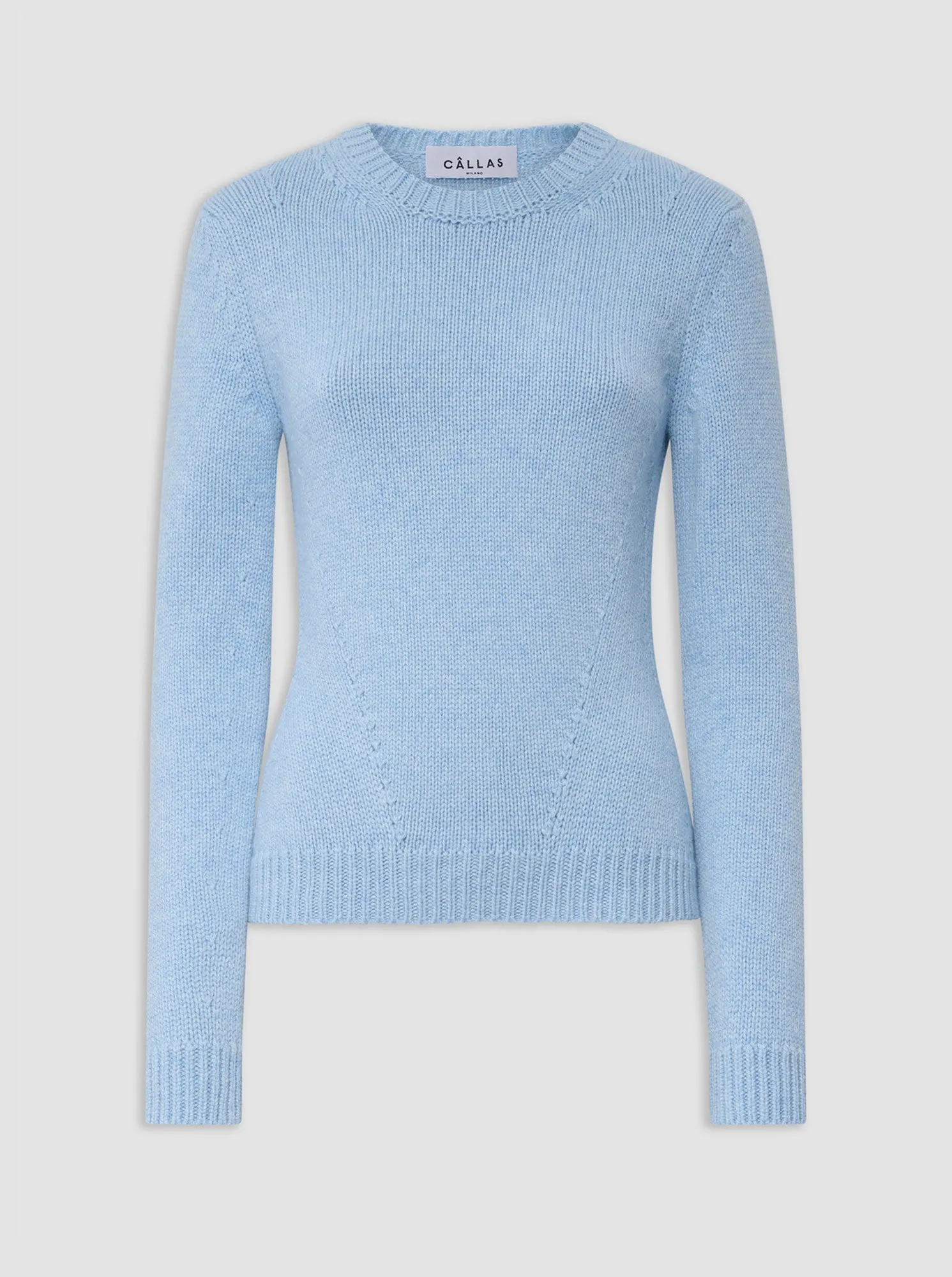 JEANNE Cashmere knit Cloud Blue