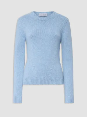 JEANNE Cashmere knit Cloud Blue