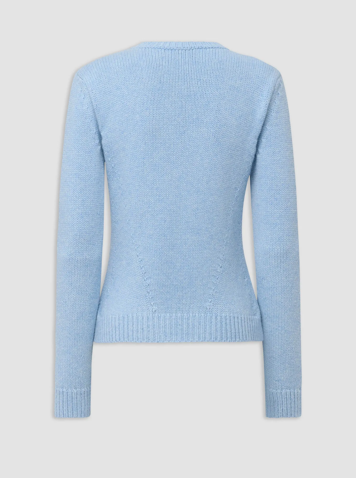 JEANNE Cashmere knit Cloud Blue