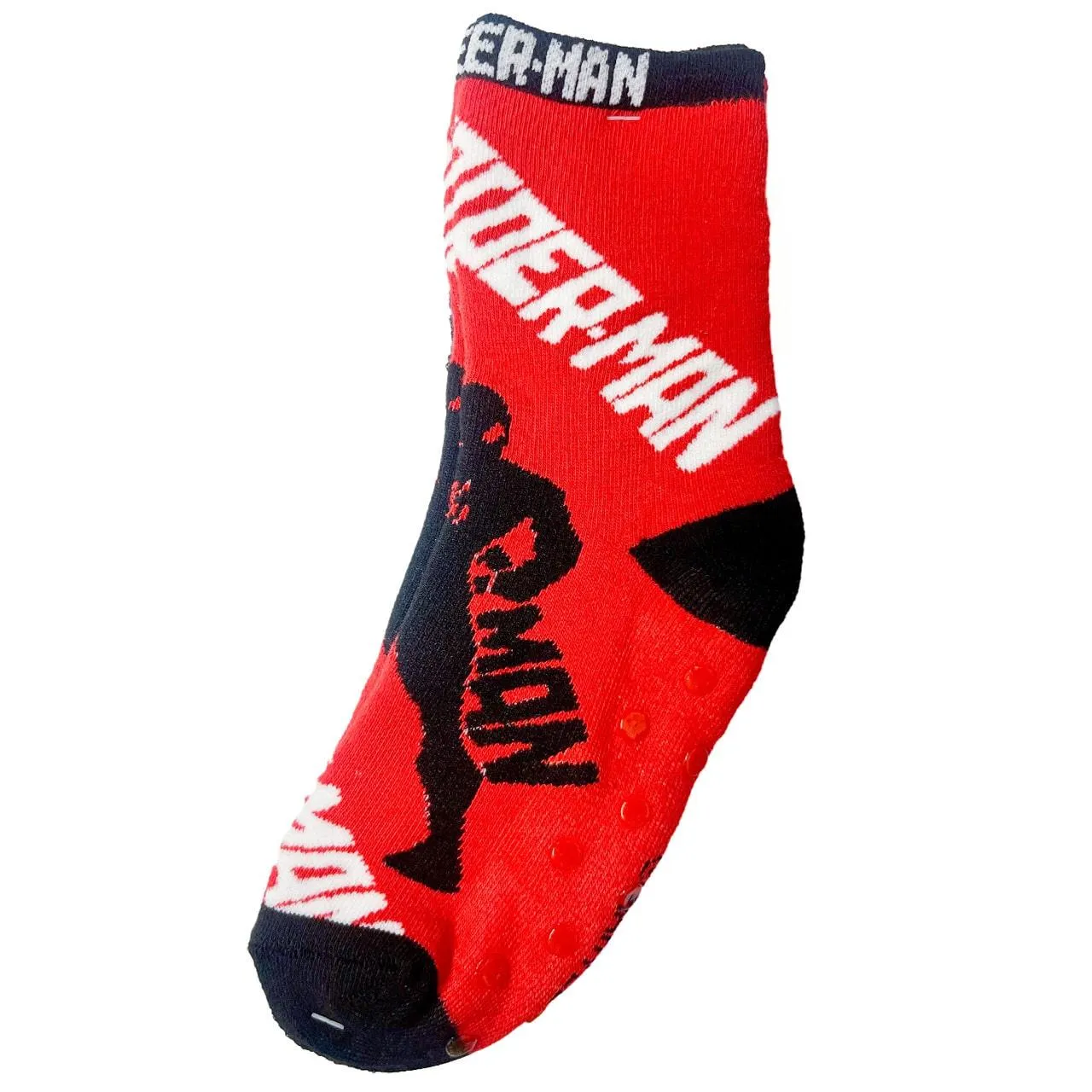 Jellifish Spiderman Children Thermal Grip Socks - 2 Pack (4 to 10Y)