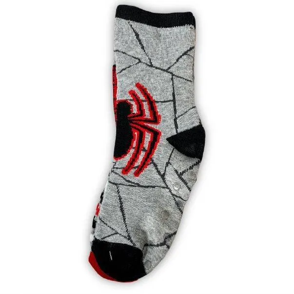 Jellifish Spiderman Children Thermal Grip Socks - 2 Pack (4 to 10Y)