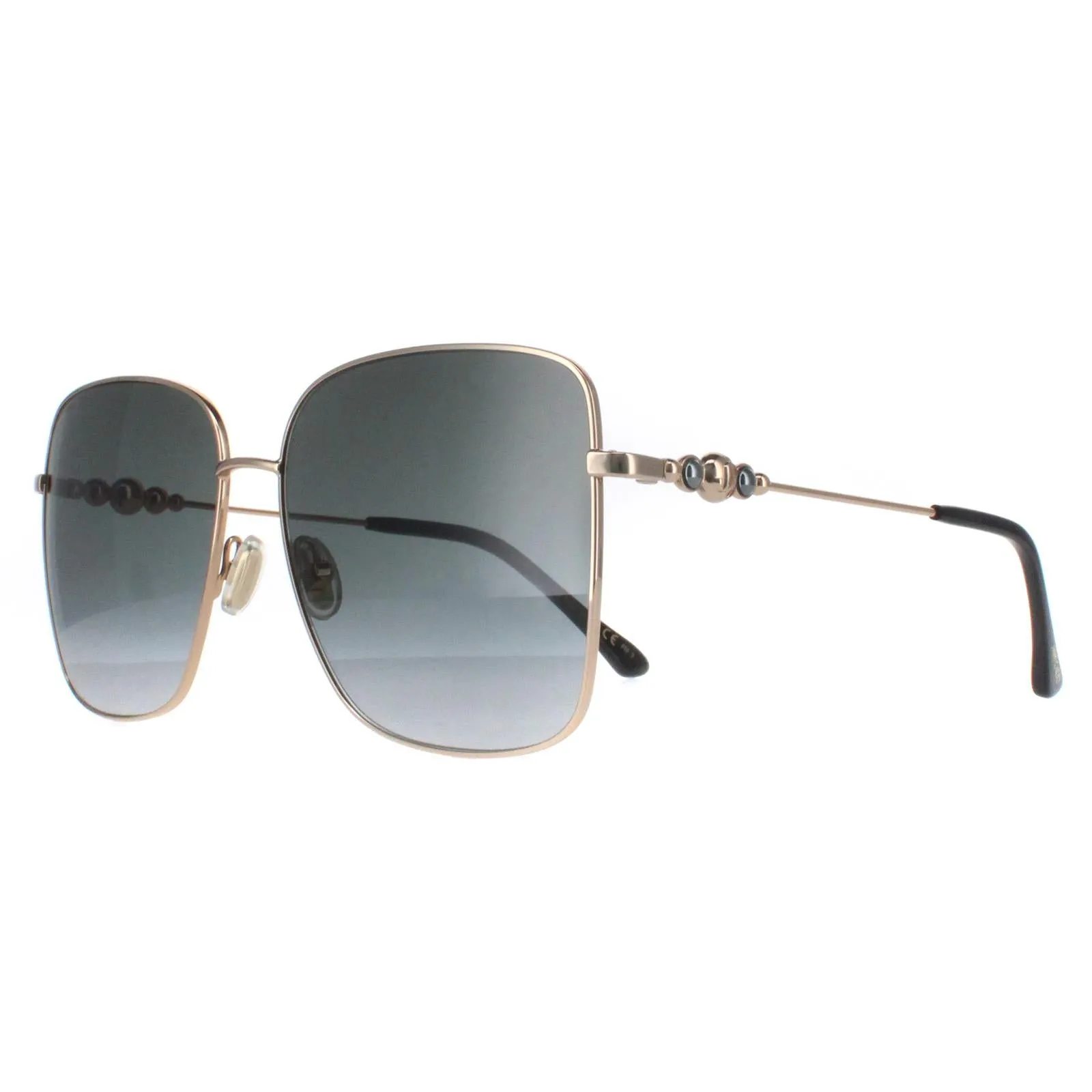 Jimmy Choo Sunglasses HESTER/S 2M2 9O Gold Grey Gradient