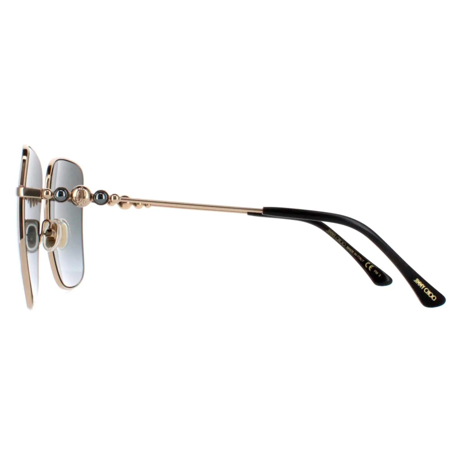 Jimmy Choo Sunglasses HESTER/S 2M2 9O Gold Grey Gradient