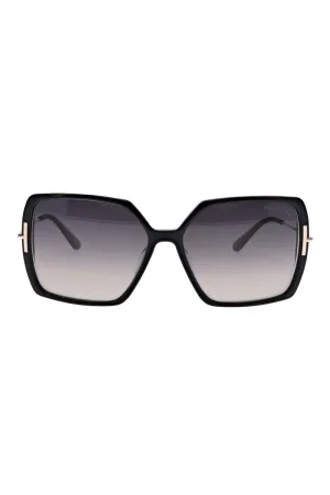 Joanna Black Gradient Acetate Sunglasses