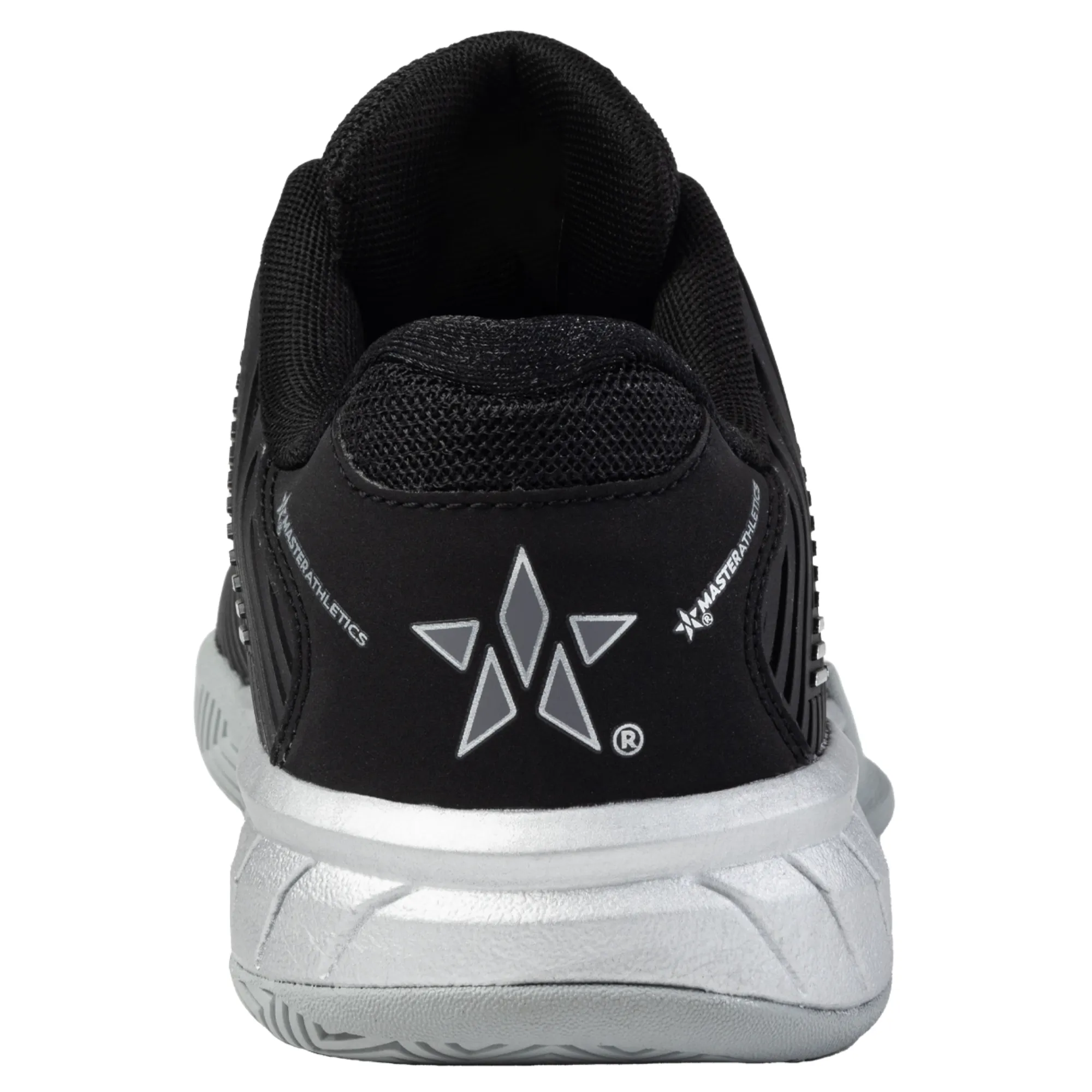 K-Swiss/Master Athletics Women's Hypercourt Express 2 Tennis Shoe (Black/Silver)