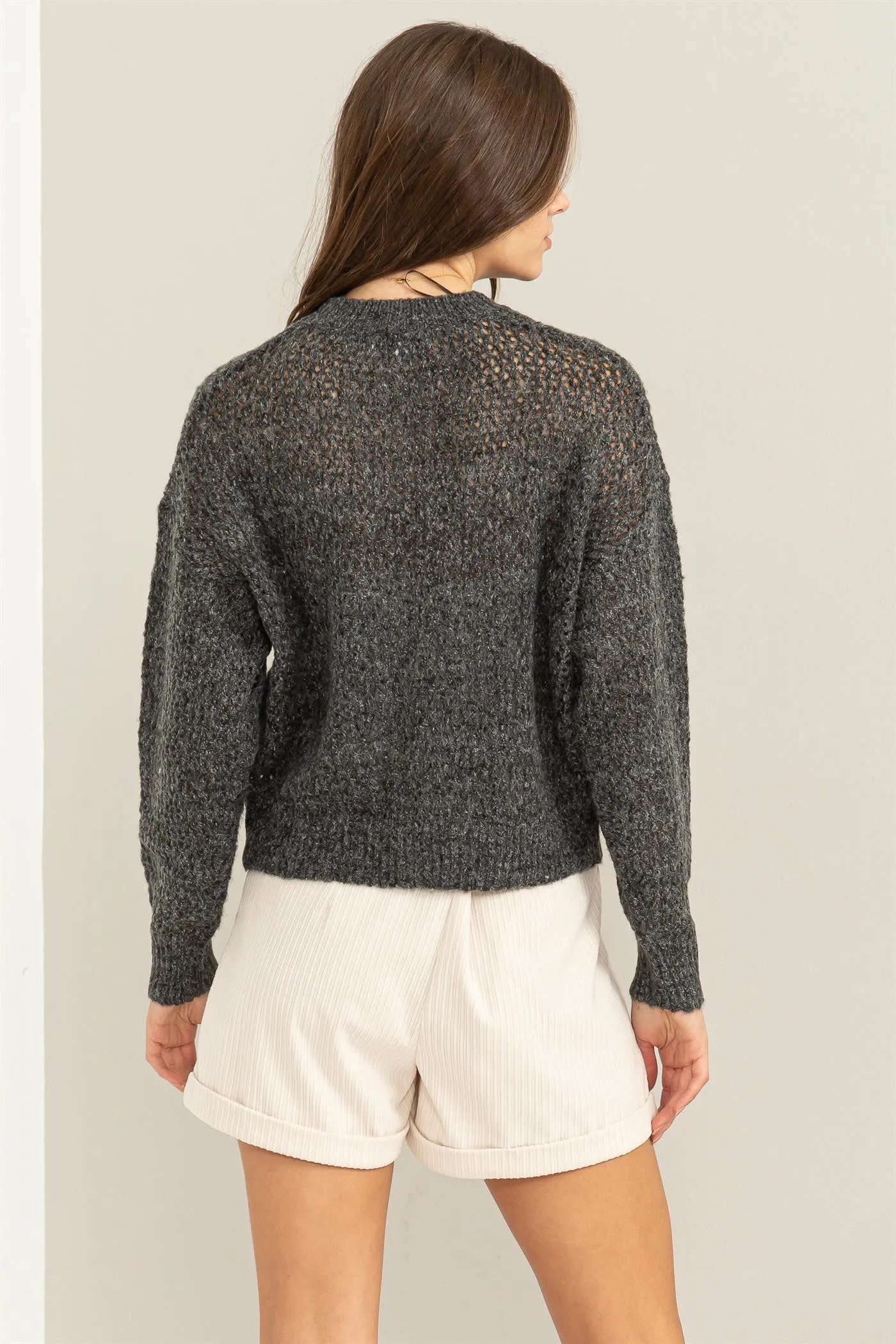 K81 LOOSE KNIT SWEATER