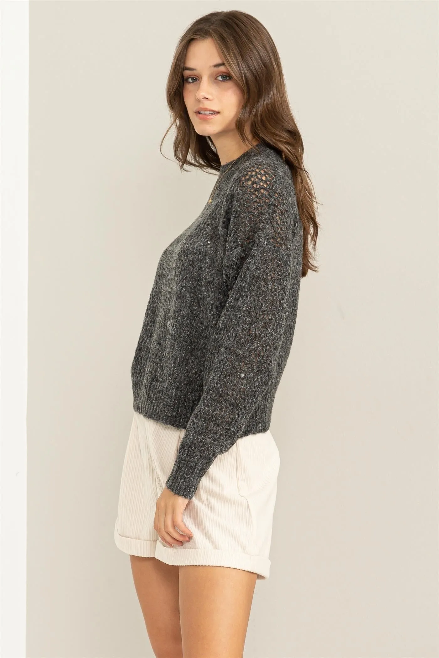 K81 LOOSE KNIT SWEATER