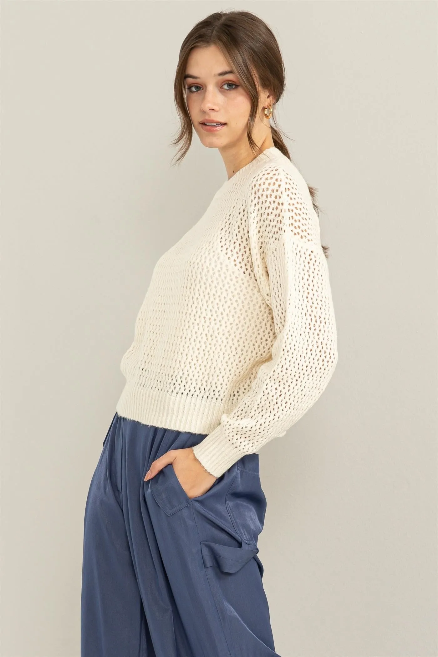 K81 LOOSE KNIT SWEATER