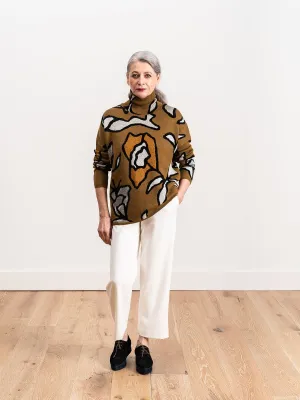 kalice jacquard sweater
