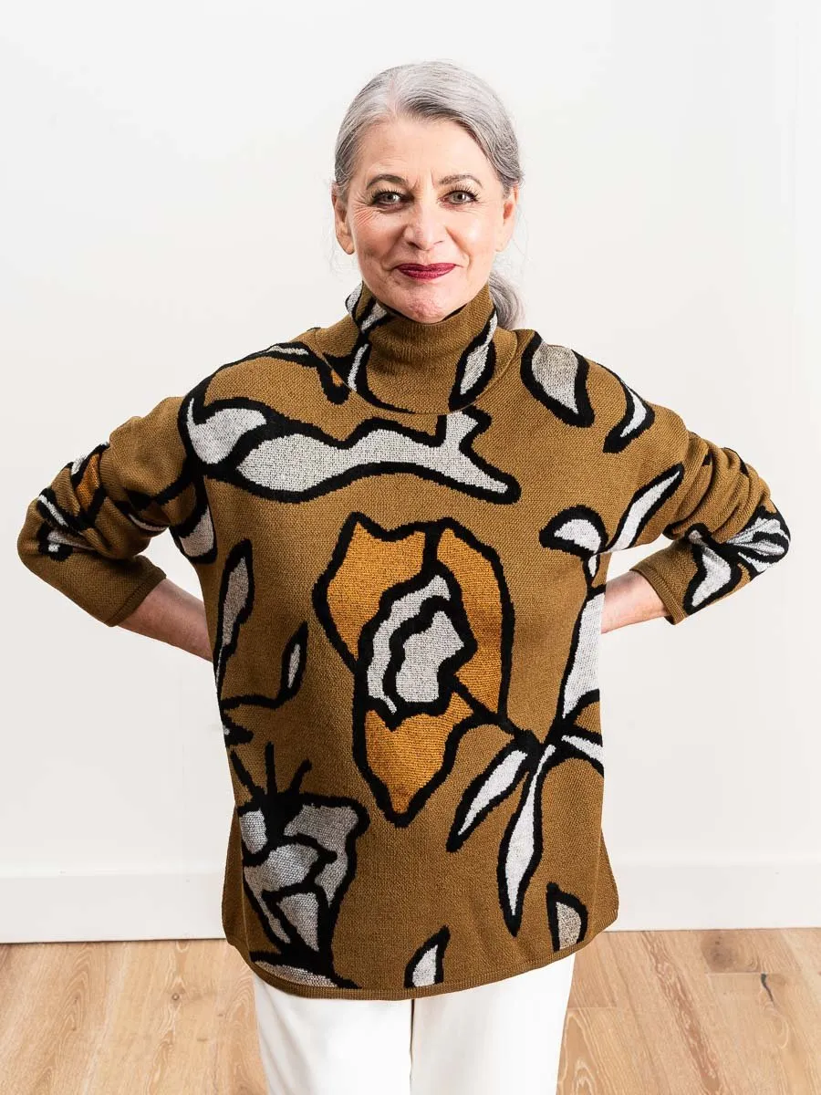 kalice jacquard sweater
