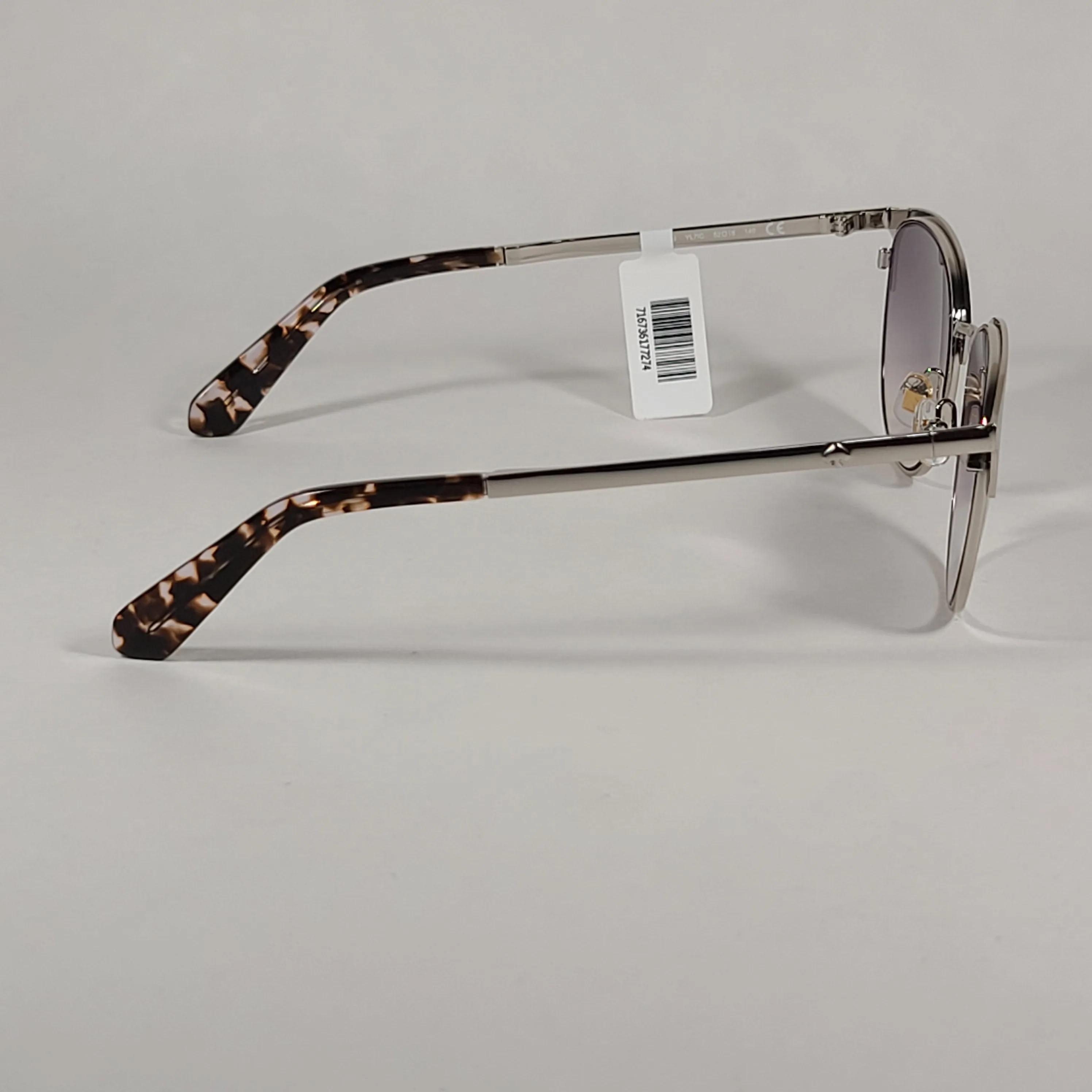Kate Spade JOELYNN YL7IC Club Sunglasses Silver Frame Gray Gradient Lens