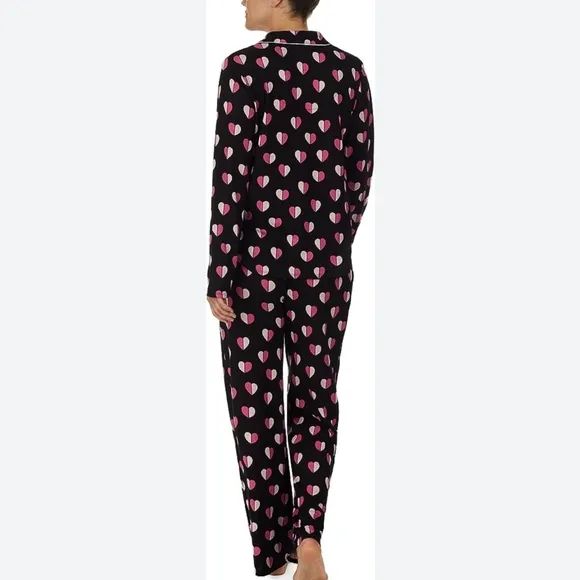 Kate Spade New York Sweater Knit Notch PJ Set