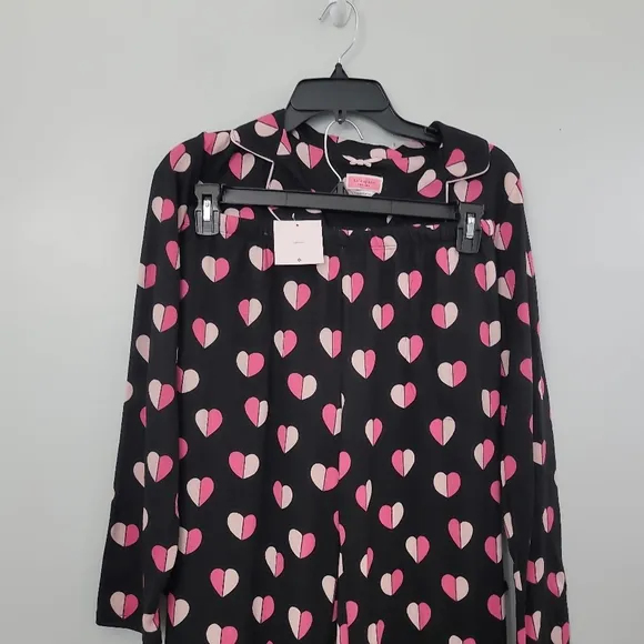 Kate Spade New York Sweater Knit Notch PJ Set