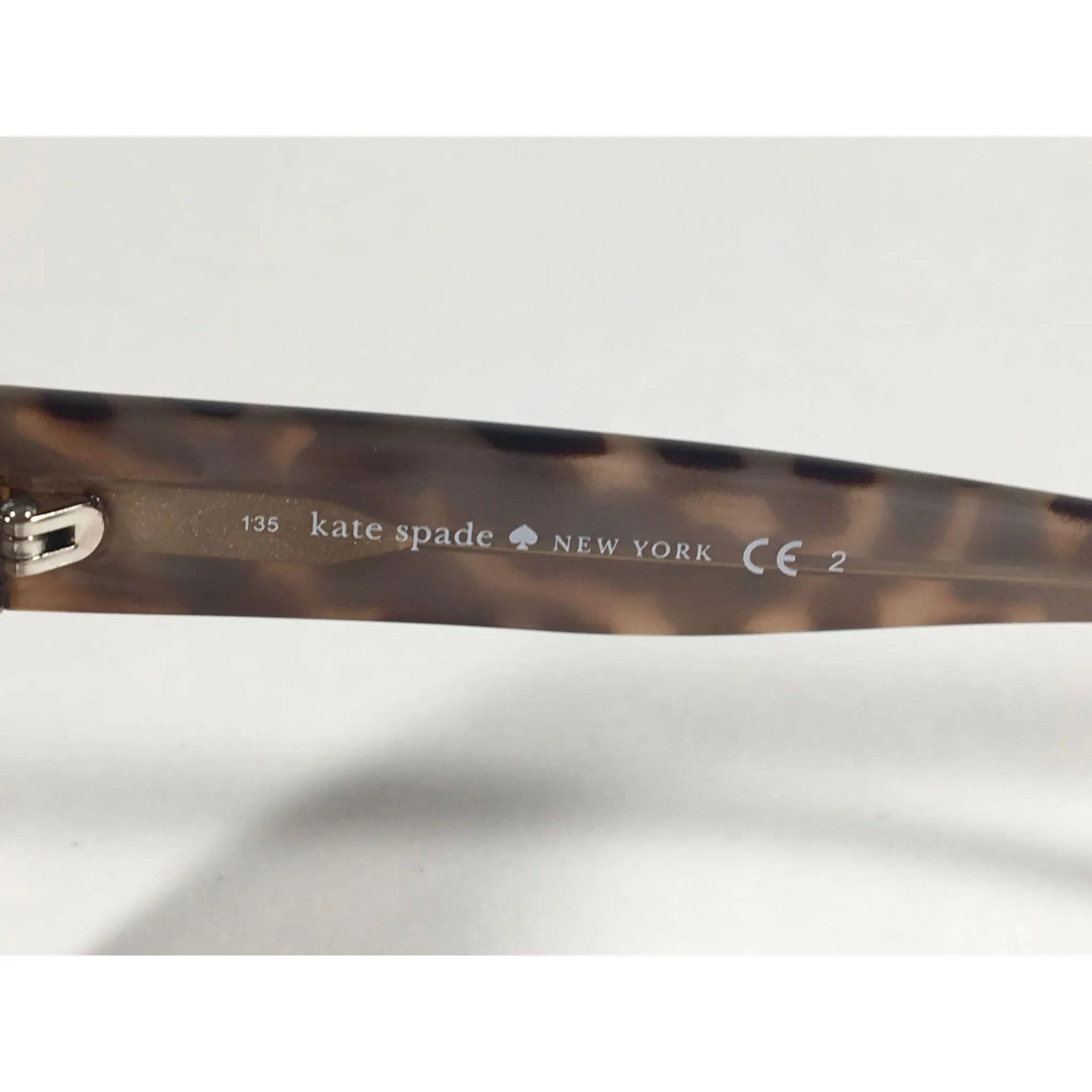 Kate Spade Sherrie Cat Eye Sunglasses Brown Tortoise Frame Brown Gradient Lens 0FA2 CC