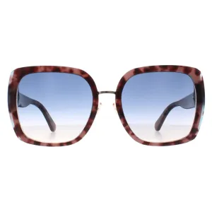 Kate Spade Sunglasses Kimber/G/S JBW I4 Blue Havana Blue Gradient